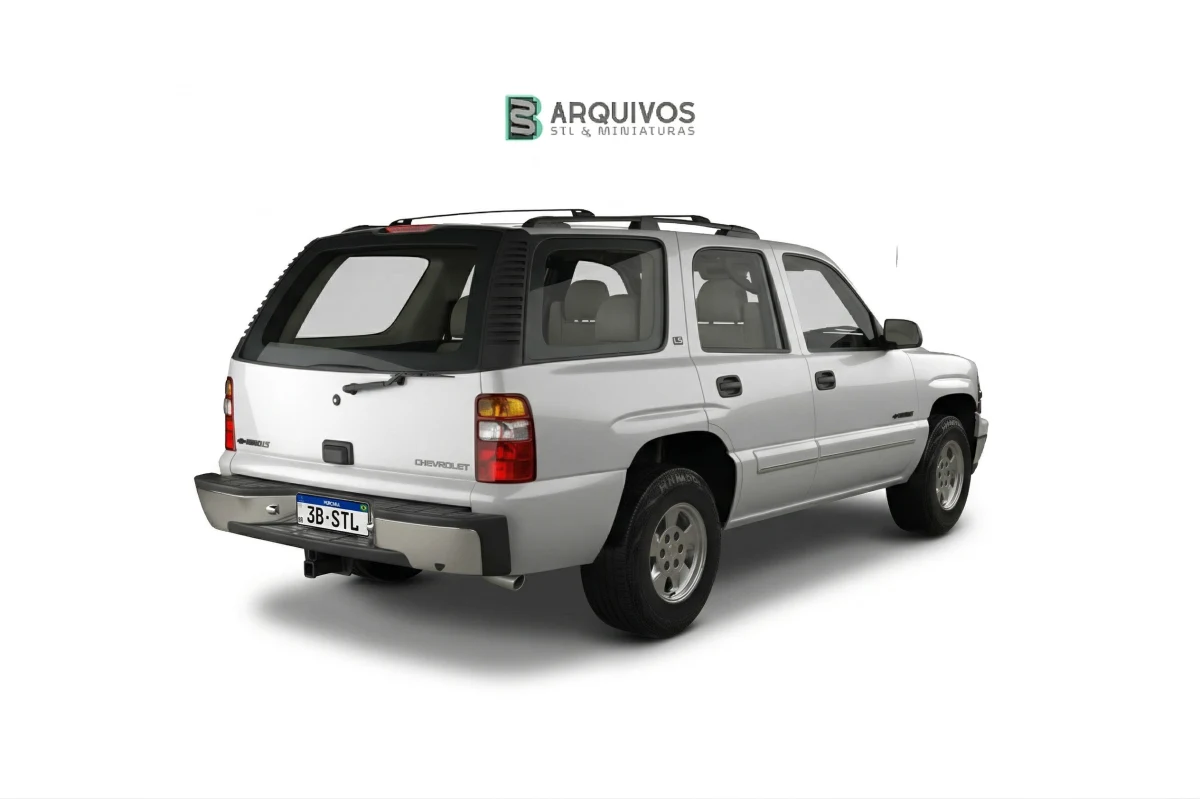Modelo 3D STL - Chevrolet Tahoe LS 2002 — foto 3